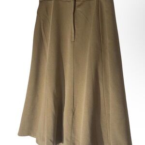 Vintage Elegant Tan Women's Skirt
